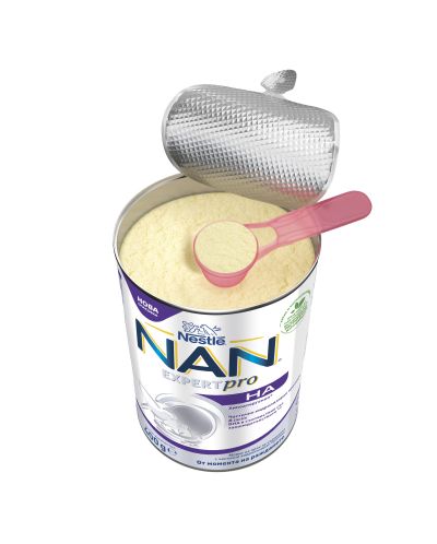 Мляко за кърмачета на прах Nestle Nan - ExpertPro H.A., с хидролизиран протеин, опаковка 400g - 6